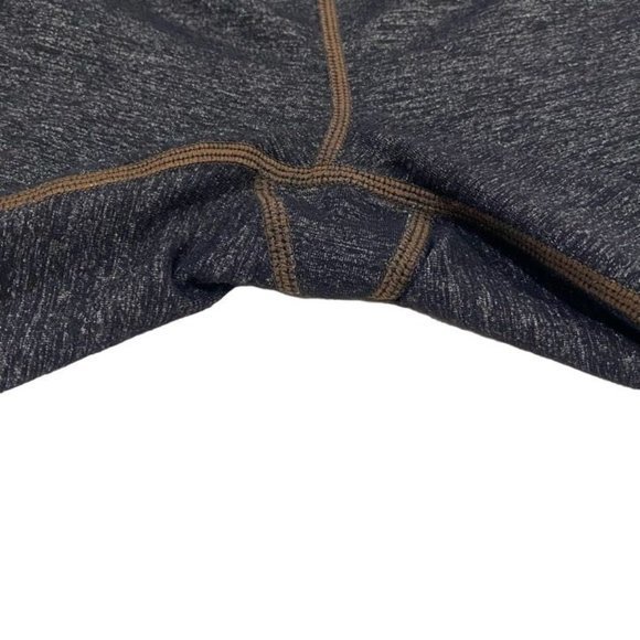 Athleta‎ High Rise Quest Mesh Chaturanga Capri Gray Legging Size L - Picture 7 of 10